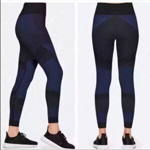 Alala Score Seamless Leggings Workout Navy Black Size‎ M